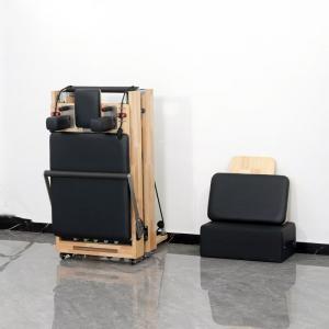 Foldable Oak Wood Pilates Reformer - 副本